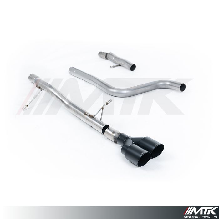 FAP Back Milltek Ford Fiesta MK8 - Sans silencieux primaire et sans silencieux arrière