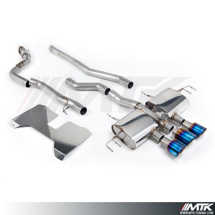 FAP Back / Catback Milltek Honda Civic FL5 Type R - Sans silencieux primaire et sans silencieux intermédiaire