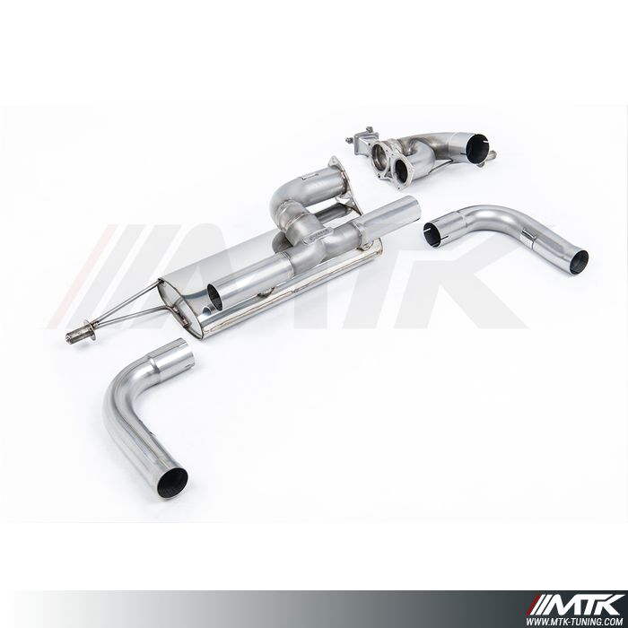 FAP Back Milltek Lotus Emira - Sans silencieux intermédiaire