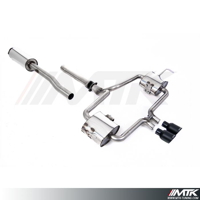 Catback Milltek Mini R53 Cooper S - ECE Approved - Avec silencieux intermédiaire