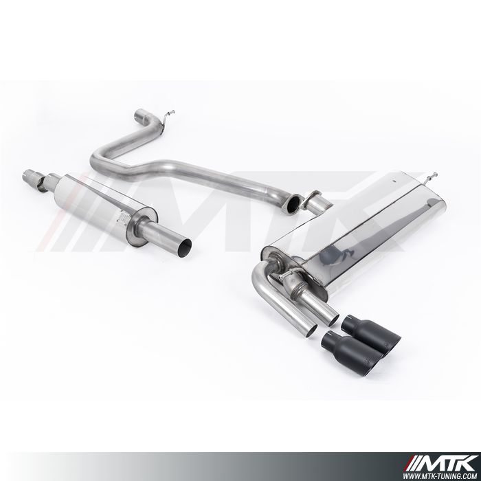 Catback Milltek Seat Leon 5F FR - Avec silencieux primaire