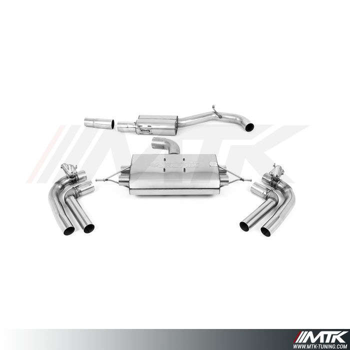 FAP Back Milltek Cupra Formentor - ECE Approved - Avec silencieux intermédiaire