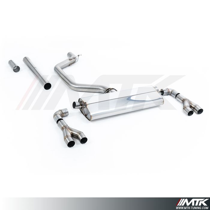 FAP Back Race Milltek Cupra Leon KL - Sans silencieux primaire
