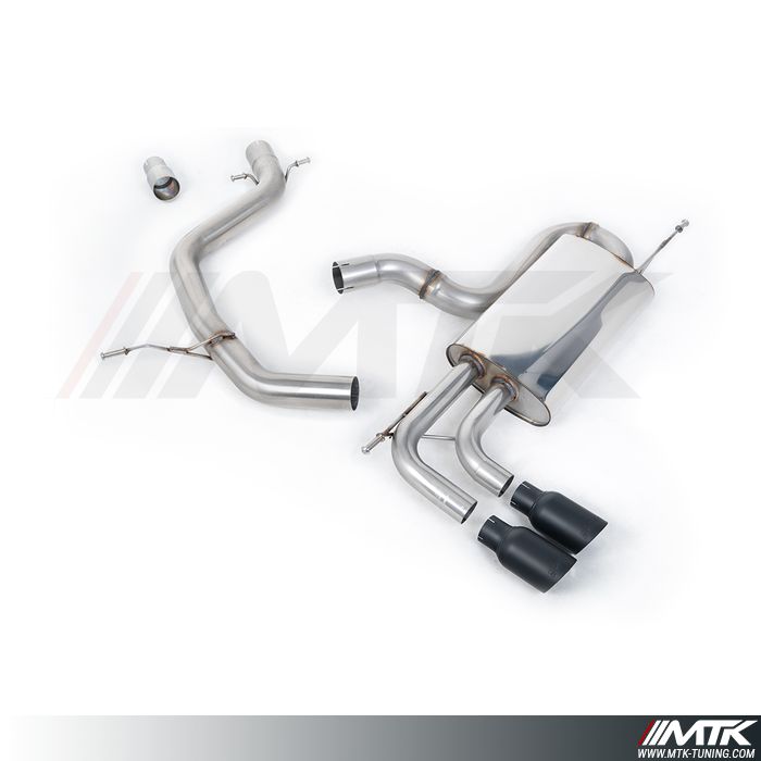 Catback Milltek Volkswagen Golf Mk6 GT - Sans silencieux intermédiaire