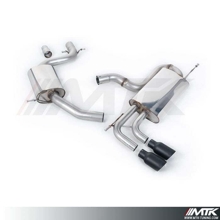 Catback Milltek Volkswagen Golf Mk6 GT - Avec silencieux intermédiaire