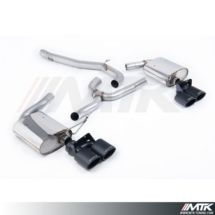 FAP Back Milltek Volkswagen Golf Mk7.5 R - Sans silencieux intermédiaire