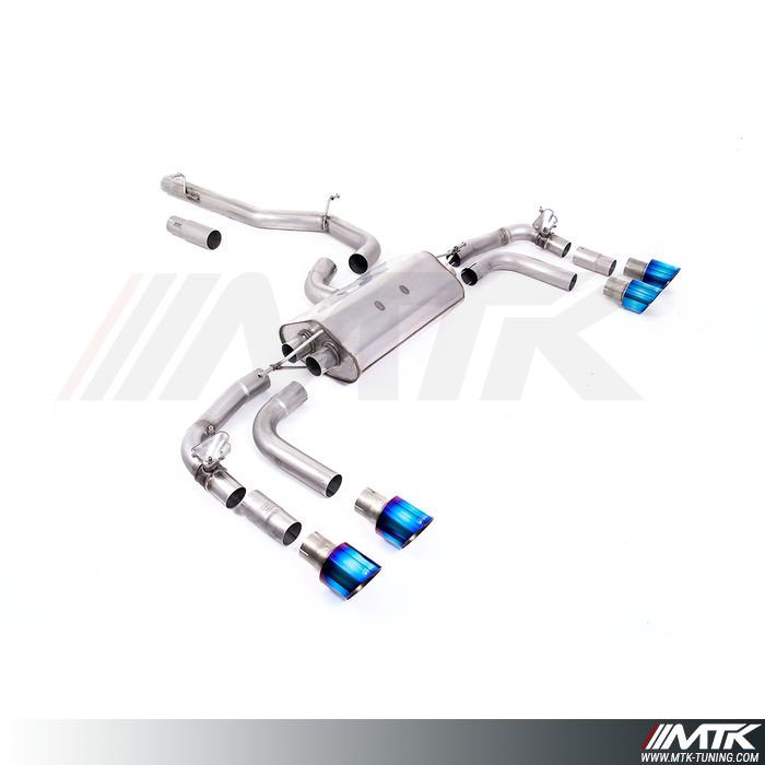 FAP Back Milltek Volkswagen Tiguan R - Sans silencieux intermédiaire