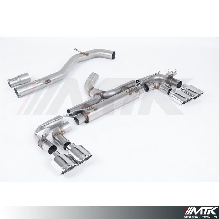 Catback Race Milltek Volkswagen Golf Mk7 R - Sans silencieux intermédiaire