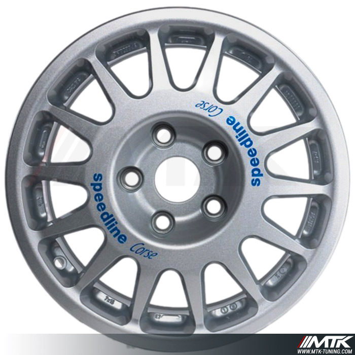 Jante Speedline Type 2118 ARGENT 7x15 - PEUGEOT 307