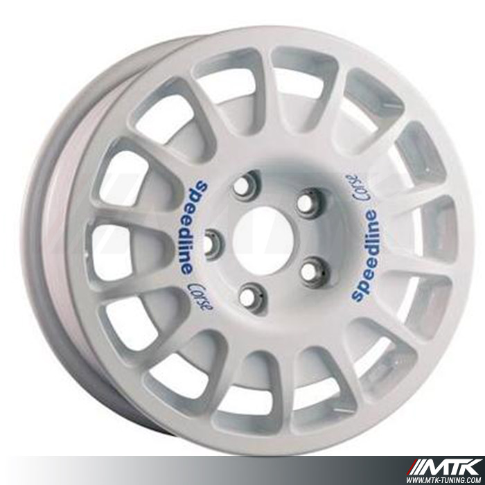 Jante Speedline Type 2128 BLANC 6.5x15 - MITSU EVO 4/5/6/7/8