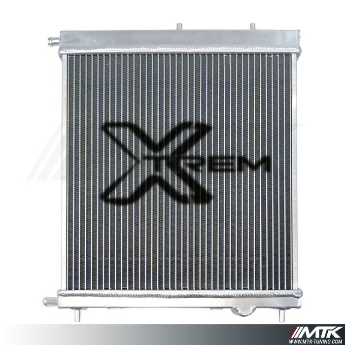 Radiateur Alu Gros Volume Xtrem Motorsport Peugeot/Citroen 207/C2/C3