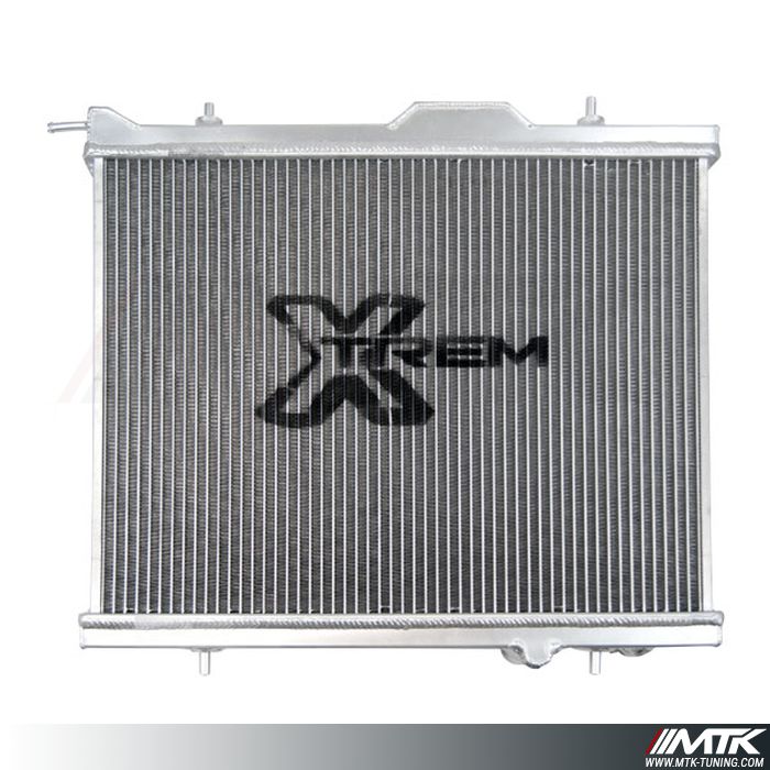 Radiateur Alu Gros Volume Xtrem Motorsport Peugeot/Citroen 206/307/C4/Xsara