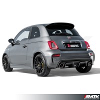 Silencieux Akrapovic Abarth 500 Turismo - Pista - Compet.