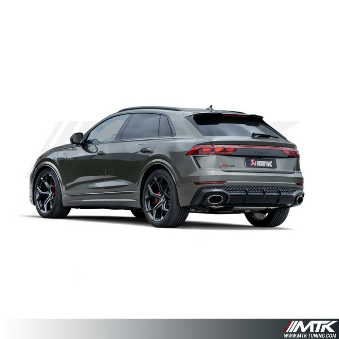 Ligne Akrapovic Evolution Audi RSQ8 Performance OPF- GPF
