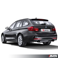 Silencieux Akrapovic Slip-On BMW 340i F30-F31