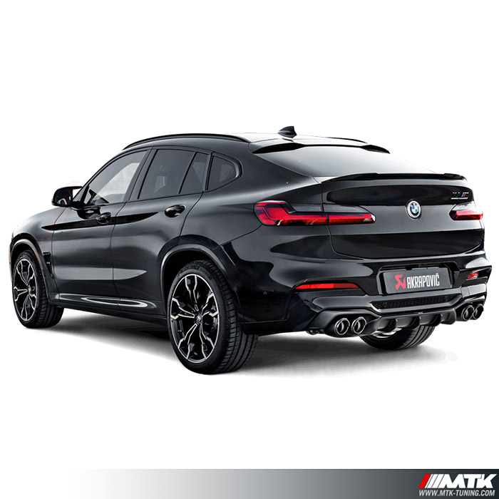 Ligne échappement Titane Akrapovic BMW X3M F97 GPF