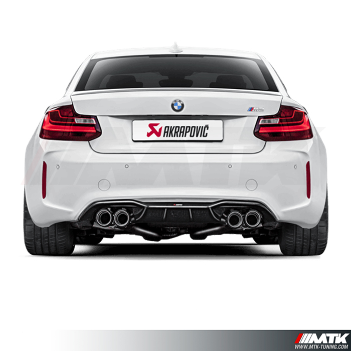 Diffuseur Akrapovic carbone BMW M2 F87