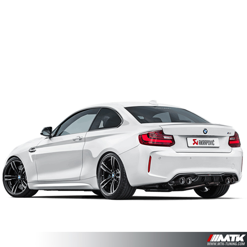 Ligne titane Akrapovic Evolution BMW M2 F87