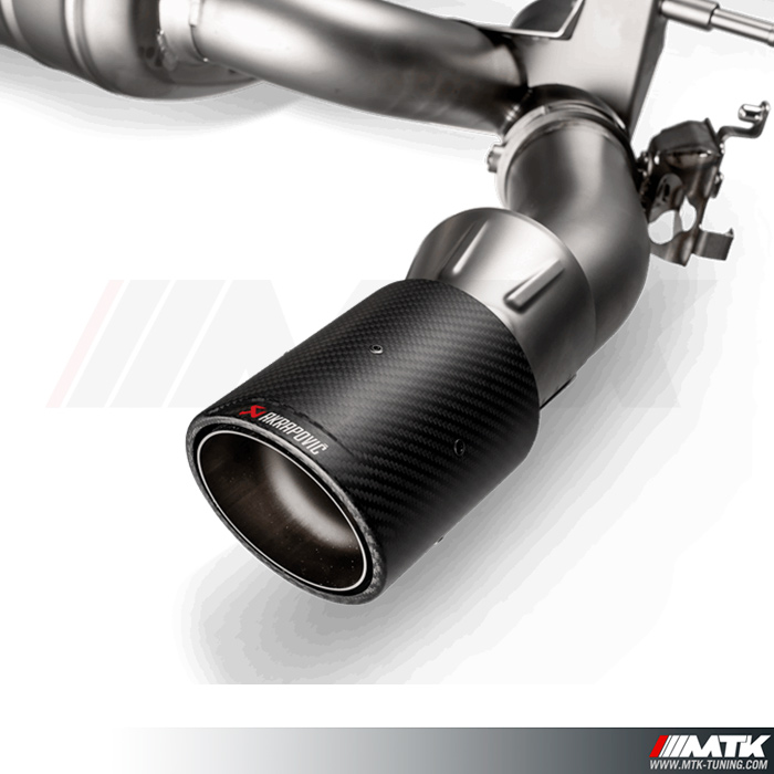 Akrapovic 2018+ BMW M140i (F20/F21) w/OPF/GPF Slip-On line (Titanium)