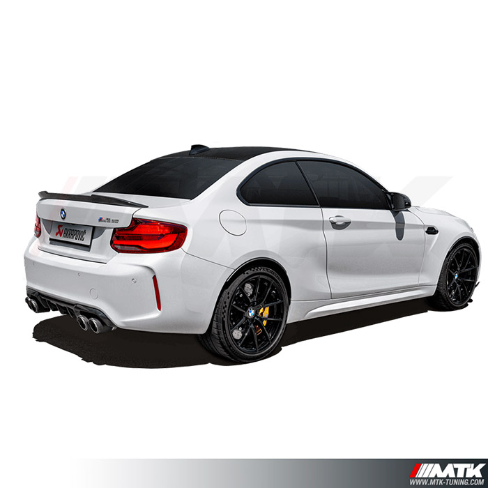 Echappement Akrapovic BMW M2 CS F87N