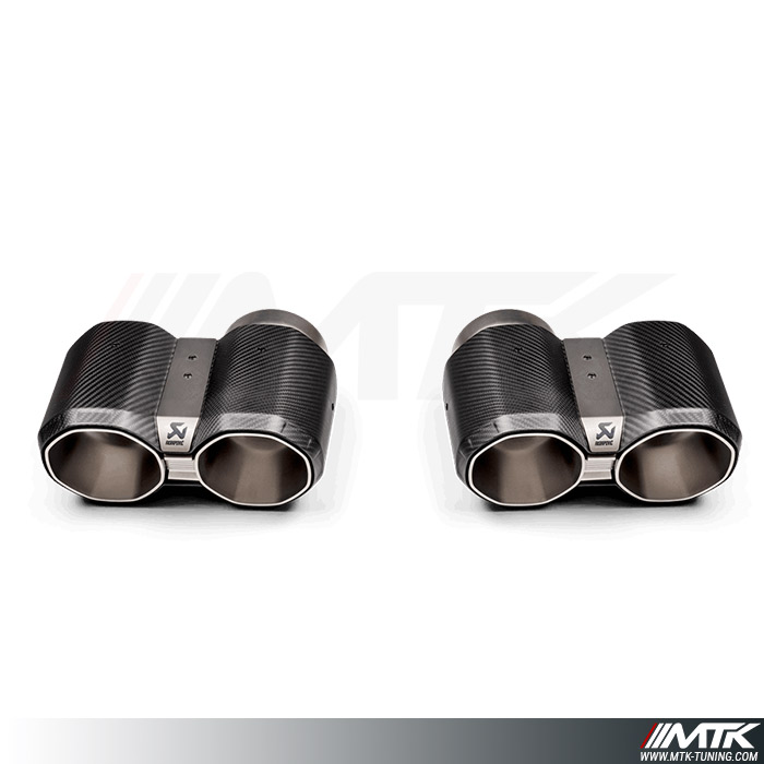 2 Sorties  octogonales  Akrapovic BMW M3 - M4 (G8X)