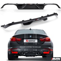 Diffuseur Akrapovic carbone BMW M3 F80 - M4 F82 