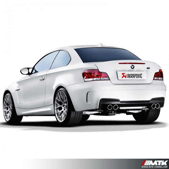Silencieux échappement titane Akrapovic Slip-on Bmw 1M E82