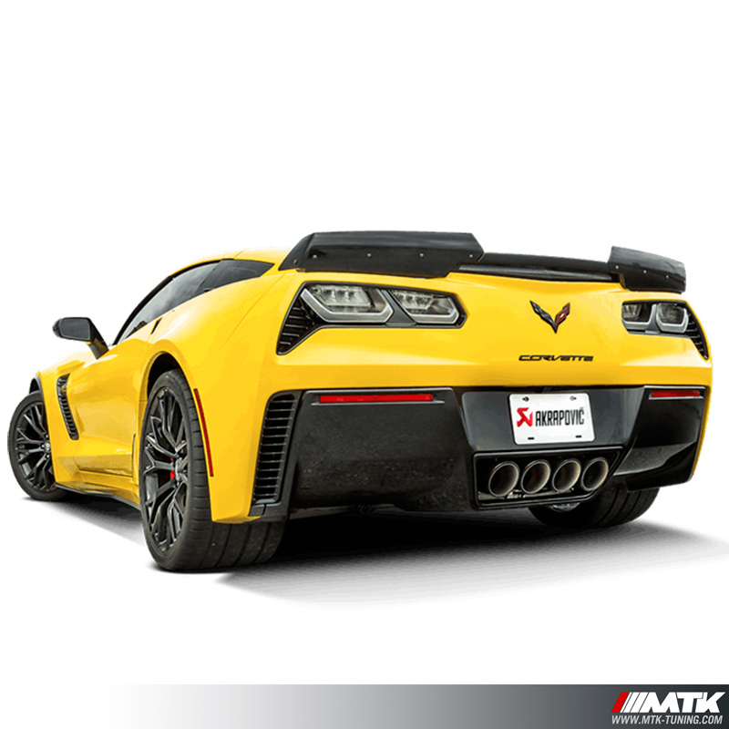 Ligne titane Akrapovic Corvette C7 Stingray / Grand sport