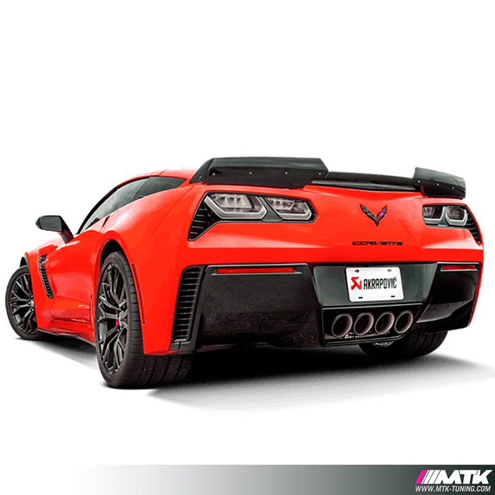 Ligne titane Akrapovic Corvette C7 Z06