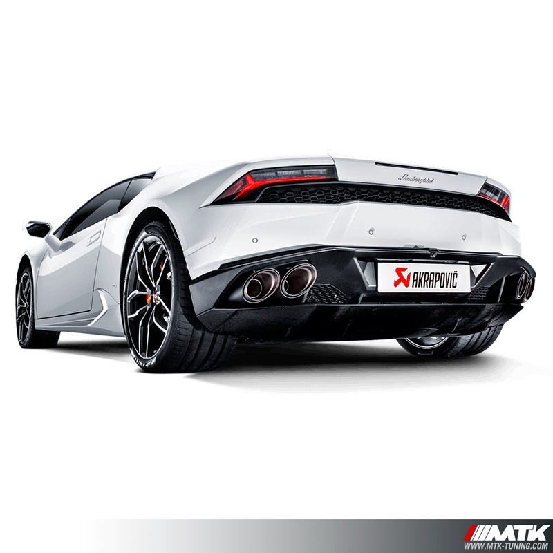 Silencieux Akrapovic Slip-On Lamborghini Huracan 