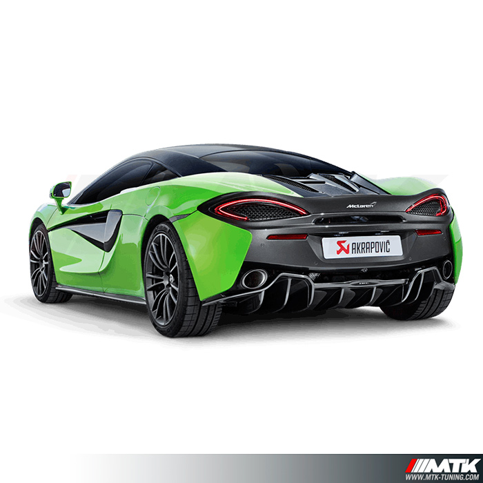 Silencieux Akrapovic Slip-On McLaren 570S - GT