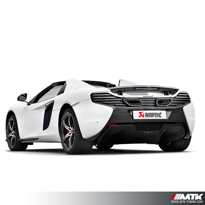 Silencieux Akrapovic Slip-On McLaren 650S