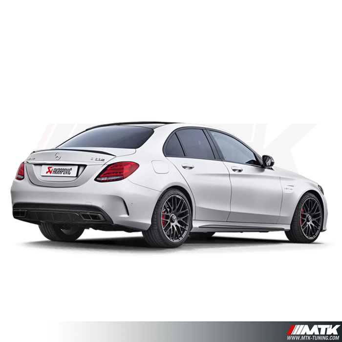 Ligne échappement Titane Akrapovic Mercedes-AMG C 63 Berline (W205)