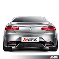 Ligne Akrapovic Evolution Mercedes S 63 AMG Coupé
