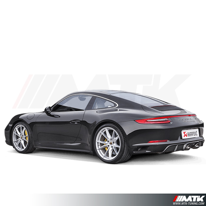 Silencieux Akrapovic Titane Porsche 911 type 991.2