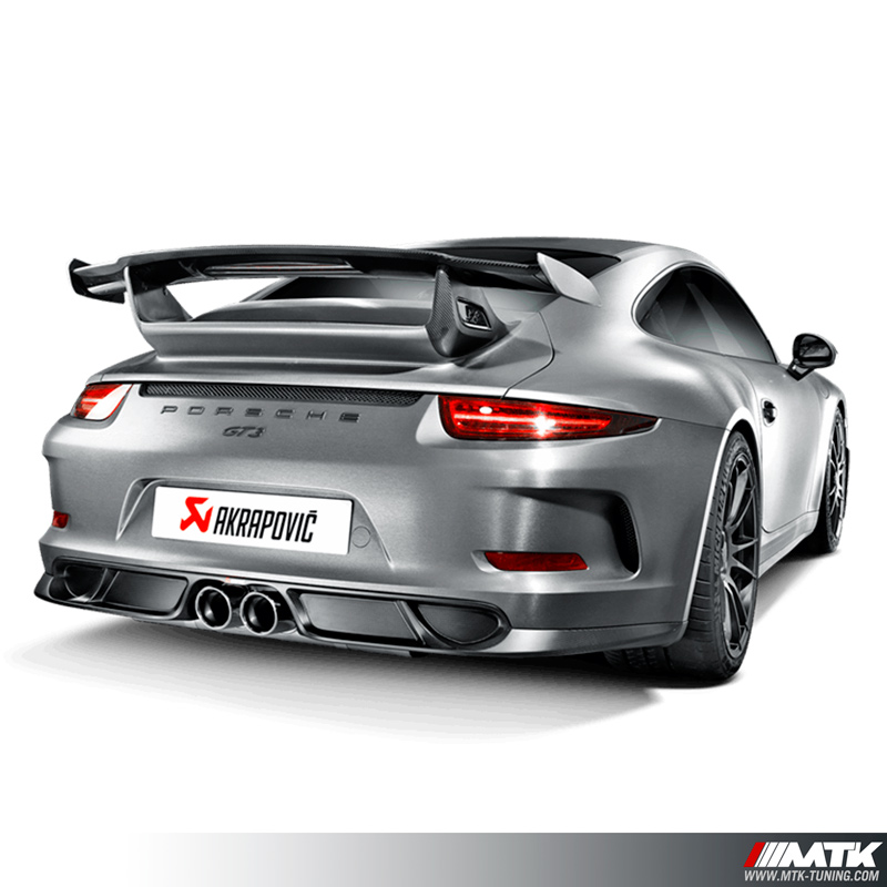 Silencieux Akrapovic Porsche 911 GT3 (991) (991.2)