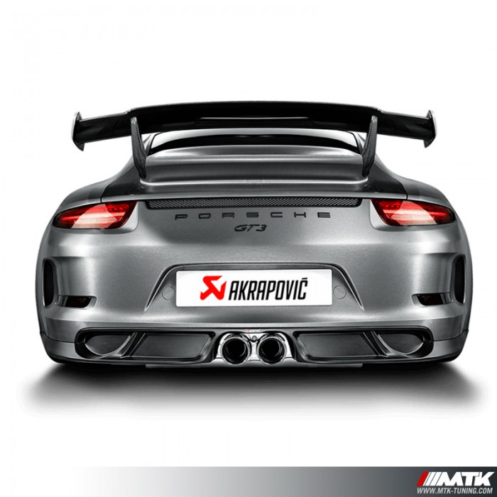 Silencieux Slip On Akrapovic Porsche 911 Gt3 Rs Type 991