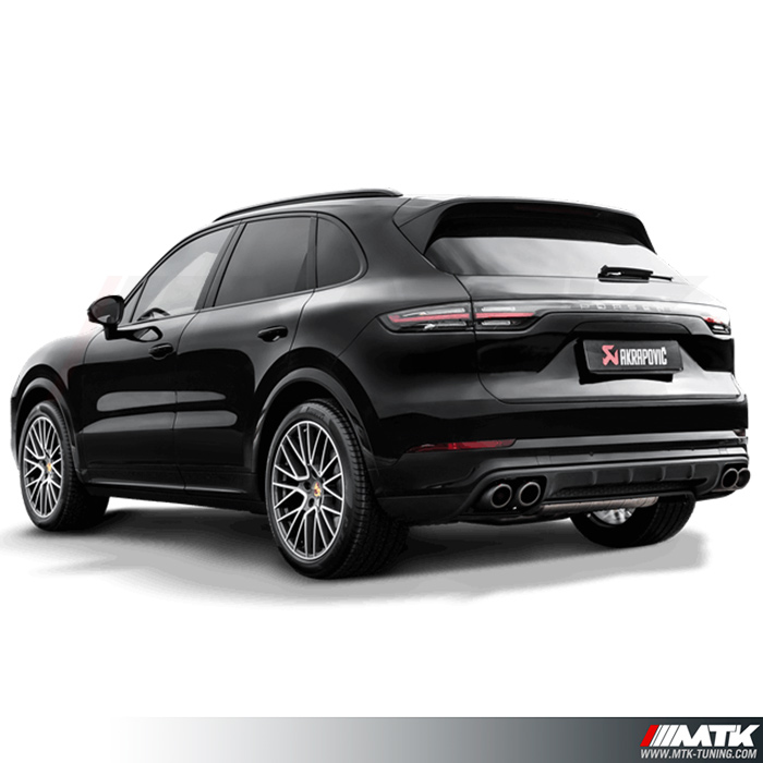 Ligne Titane Akrapovic Porsche Cayenne 536 FAP