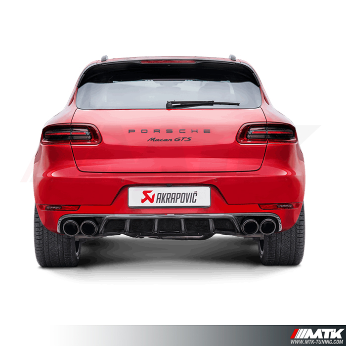 Diffuseur Carbone Akrapovic Porsche Macan