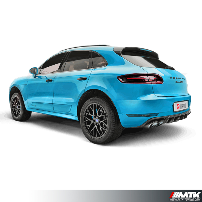 Ligne Titane Akrapovic Porsche Macan Turbo