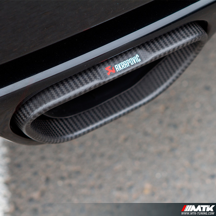 Canule échappement Akrapovic Renault Mégane 3 RS