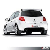 Ligne Akrapovic Evolution Renault Clio 3 RS