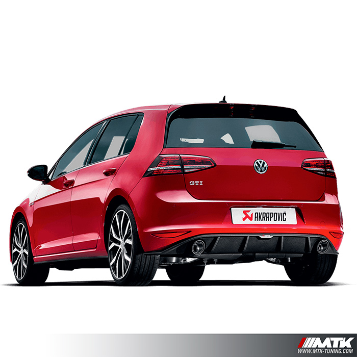 Ligne Titane Akrapovic Evolution VW Golf 7 GTI