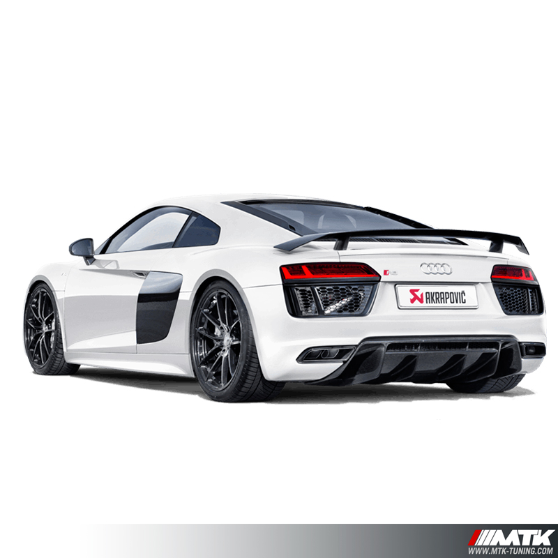 Echappement titane Akrapovic Audi R8 MK2 V10