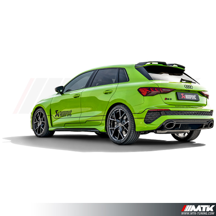 Ligne Akrapovic Audi RS3 8Y Sportback