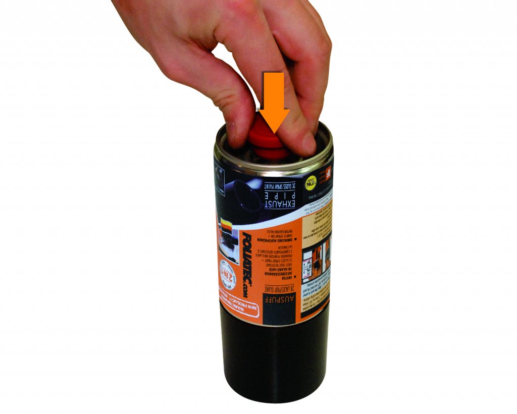 Kit peinture étrier haute température jaune speed - Foliatec