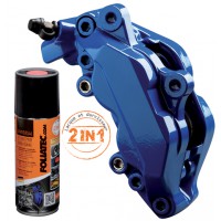 Peinture spray haute température bleu Foliatec