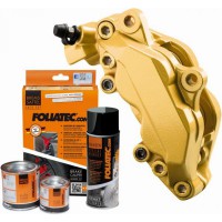 Peinture haute température Or Foliatec