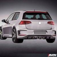 Kit diffuseur Volkswagen look R400 Golf 7 Ph1