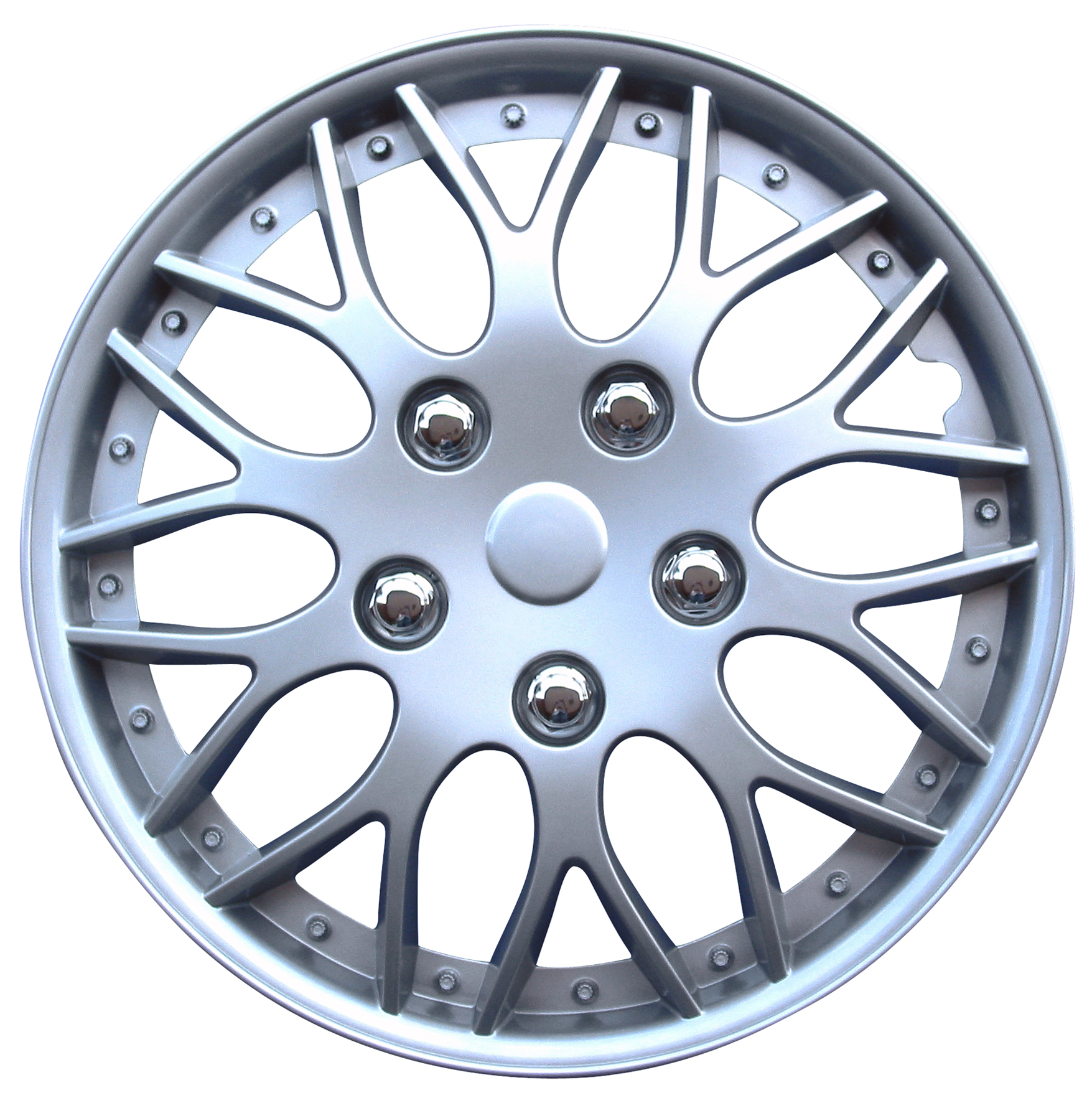 4 enjoliveurs Missouri 14" argent